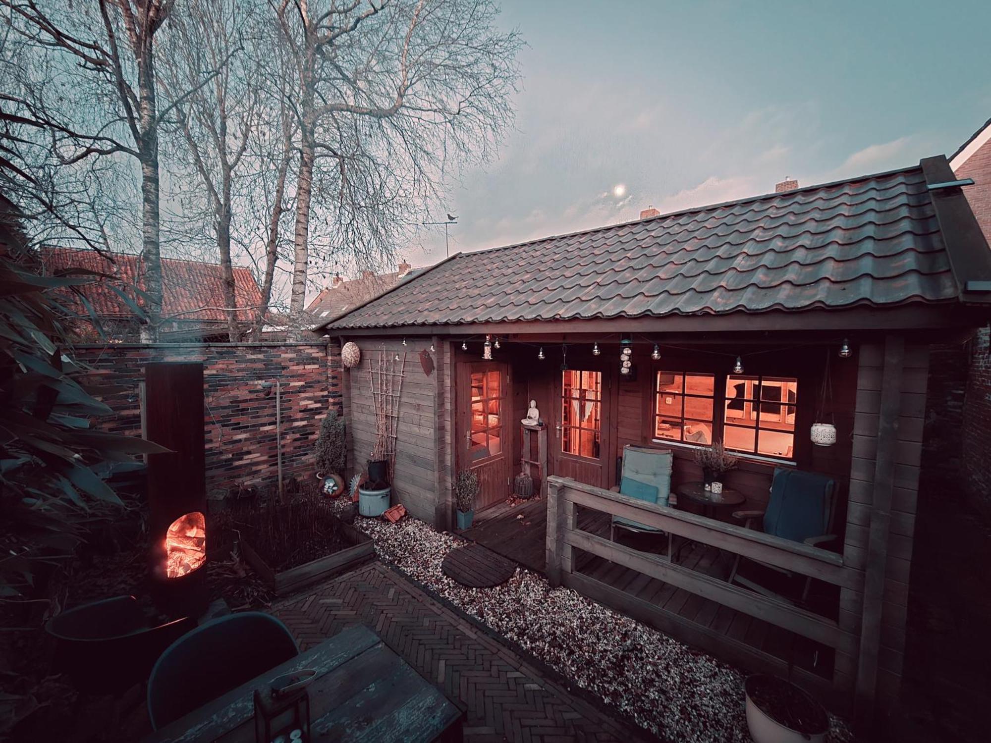 Villa Tiny House Andersom Anders Bad Nieuweschans Exterior foto